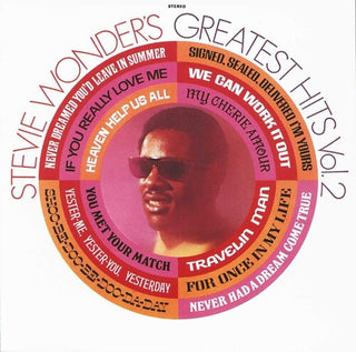 Stevie Wonder- Stevie Wonder's Greatest Hits Vol. 2 [Braille Cover LP]