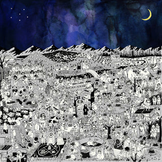 the album cover for Father John Misty - Pure Comedy
