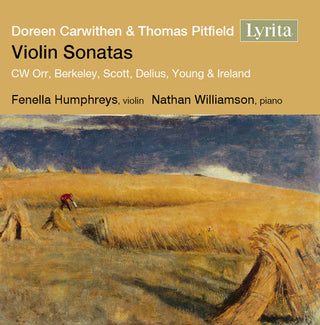 the album cover for Fenella Humphreys - Violin Sonatas