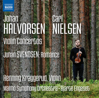 the album cover for Halvorsen / Svendsen / Kraggerud - Violin Concertos