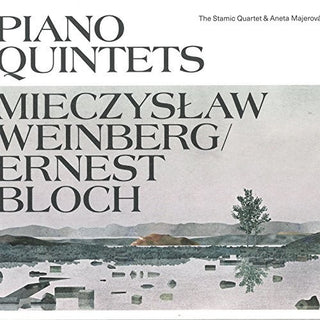 the album cover for Aneta Majerová - Weinberg & Bloch: Piano Quintets