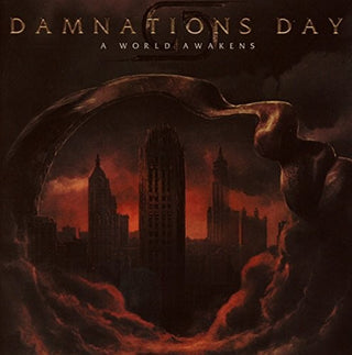the album cover for Damnations Day - A World Awakens