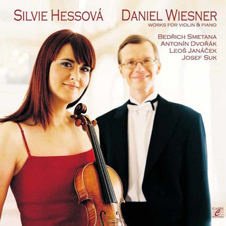 the album cover for Dvorak / Hessova / Wiesner - Works For Violin & Piano