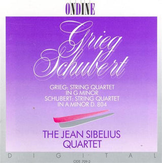 the album cover for Sibelius - String Quarte