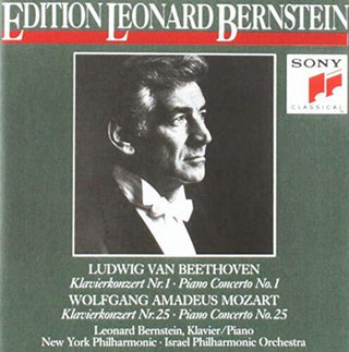 the album cover for Bernstein - Beethoven Concertos