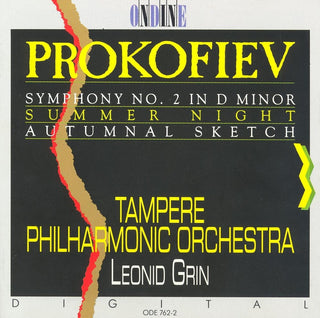 the album cover for Tampere Philharmonic Orchestra / Grin - Symphony 2