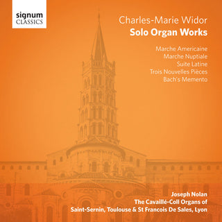 the album cover for Josephlan - Solo Organ Works