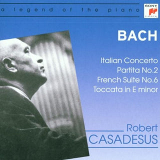 the album cover for Casadesus - Italian Concerto Partit
