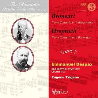 the album cover for Emmanuel Despax - Romantic Piano Concerto 77