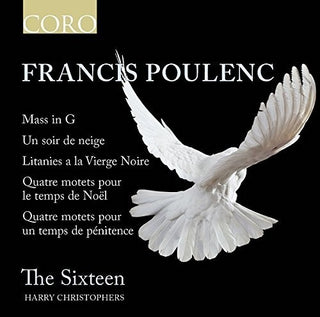 the album cover for The Sixteen - Francis Poulenc
