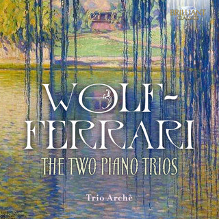 the album cover for Trio Arché - 2 Piano Trios