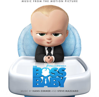 the album cover for Zimmer, Hans / Mazzaro, Steve - Boss Baby (Original Soundtrack) [Digipak]