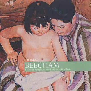the album cover for THOMAS BEECHAM - Beecham Conducts Schubert & Franck