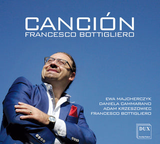 the album cover for Bottigliero / Majcherczyk / Cammarano - Francesco Bottigliero: Cancion