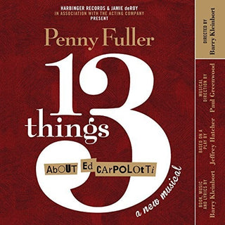 the album cover for Penny Fuller - 13 Things About Ed Carpolotti