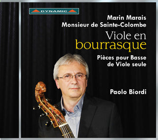 the album cover for Marais / Sainte-Colombe / Biordi - Viole en bourrasque