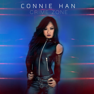 the album cover for Connie Han - Crime Zone