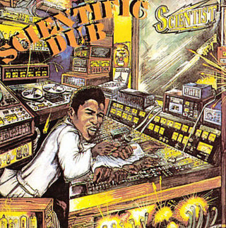 the album cover for Scientist - Scientific Dub