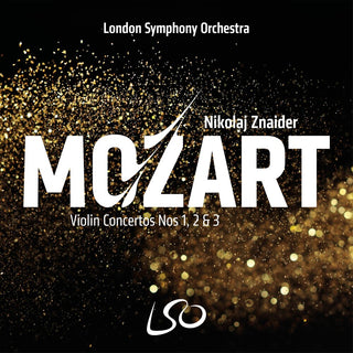 the album cover for Nikolaj Znaider - Mozart: Violin Concertos Nos.1, 2 & 3
