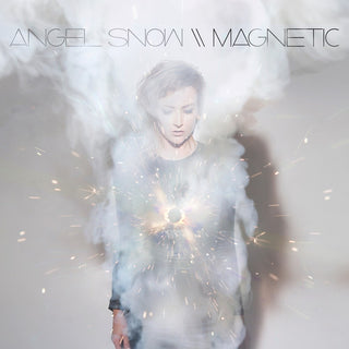 the album cover for Angel Snow - Magnetic