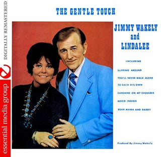 the album cover for Jimmy Wakely - The Gentle Touch