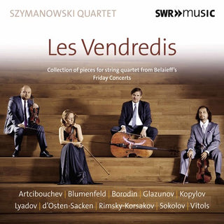 the album cover for Artcibouchev / Blumenfeld / Borodin - Les Vendredis