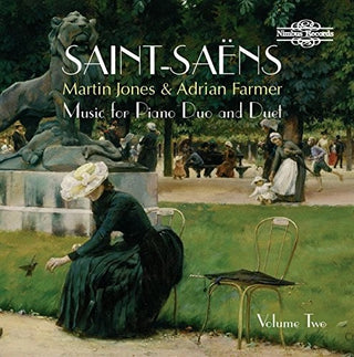 the album cover for Saint-Saens / Jones / Farmer - Camille Saint-Saens: Music for Piano Duo & Duet Vol.2