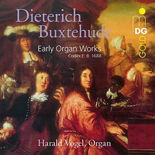 the album cover for Buxtehude / Harald Vogel / Fritzsch,Thomas - Early Organ Works