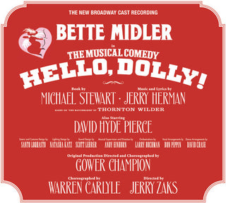 the album cover for Hello Dolly / OCR - Hello, Dolly! (New Broadway Cast Recording)