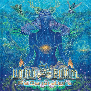 the album cover for Liquid Bloom - Re.Generations [Digipak]