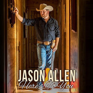 the album cover for Jason Allen - Here's To You