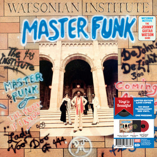 Watsonian Institute- Master Funk - Red Vinyl 2017 Limited Edition