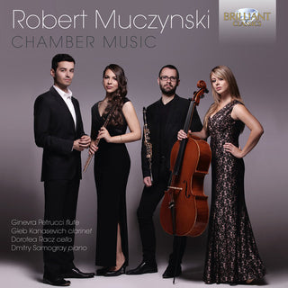 the album cover for Ginevra Petrucci - Muczynski: Chamber Music