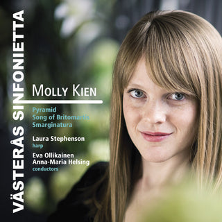 the album cover for Vasteras Sinfonietta - Molly Kien: Orchestral Works