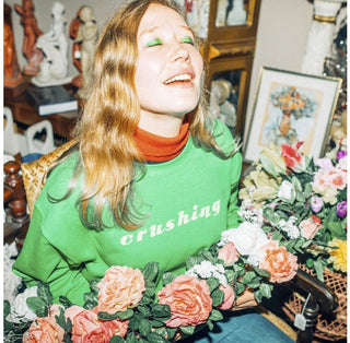 the album cover for Julia Jacklin - Crushing