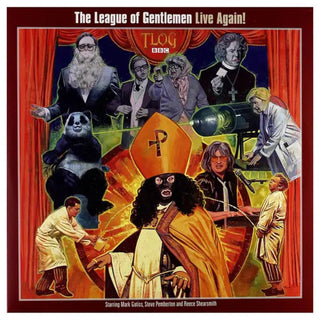 the album cover for League Of Gentlemen - Live 2018 [Colored Vinyl] (Gate) [Record Store Day] (Uk)