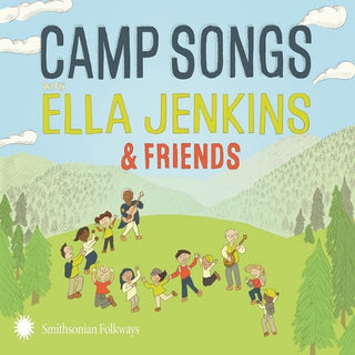 the album cover for Ella Jenkins - Camp Songs With Ella Jenkins & Friends