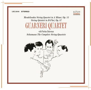 the album cover for Mendelssohn / Guarneri Quartet - String