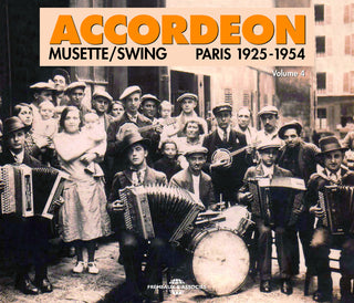 the album cover for PARIS MUSETTE - V4: Paris Musette