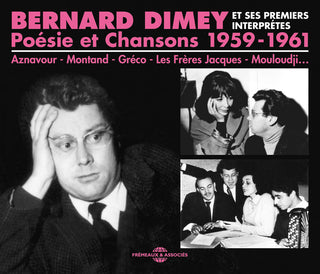 the album cover for Bernard Dimey - Poesie & Chansons 1959-61