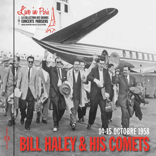the album cover for Bill Haley - Live In Paris Octobre 1958