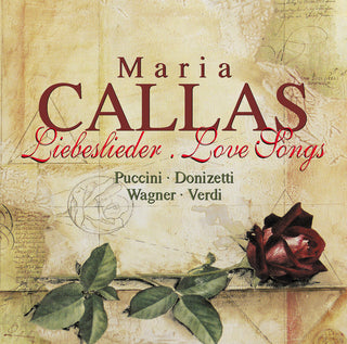 the album cover for Maria Callas - Maria Callas: Love Songs