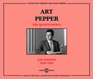 the album cover for Art Pepper - Quintessence: A. Pepper 1950-6