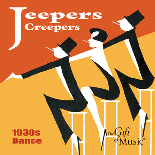 the album cover for Goodman; Dorsey; Ambrose; Shaw; Ellington; Lombard - Jeepers Creepers