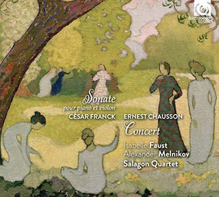 the album cover for Chausson / Franck / Isabelle Faust - Concert/Violin Sonata