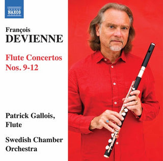 the album cover for Patrick Gallois - Francois Devienne: Flute Concertos 9-12