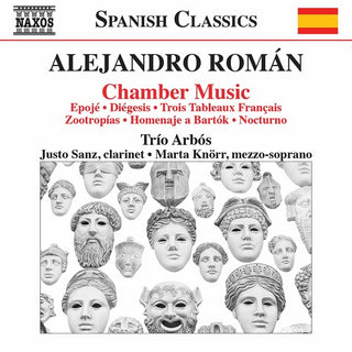 the album cover for TrÃ­o ArbÃ³s - Alejandro Roman: Chamber Music