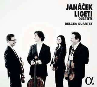 the album cover for Janacek / Belcea Quartet - Quartets