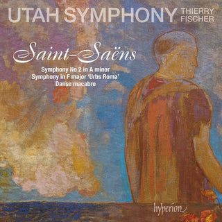 the album cover for Utah Symphony / Thierry Fischer - Saint-saens: Symphony No.2
