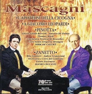 the album cover for Mascagni - L'apoteosi Della Cicogna